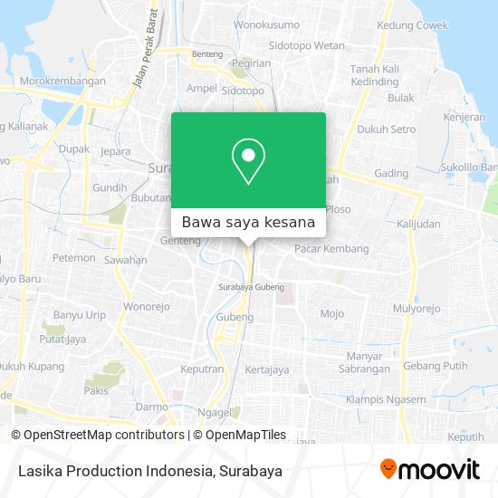 Peta Lasika Production Indonesia