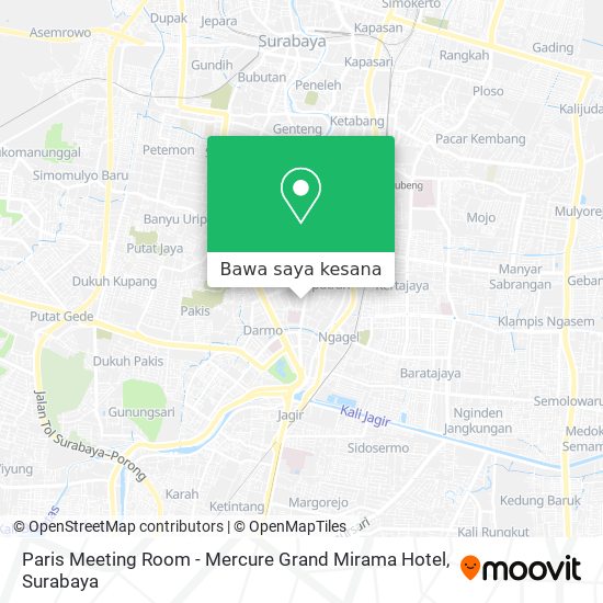 Peta Paris Meeting Room - Mercure Grand Mirama Hotel
