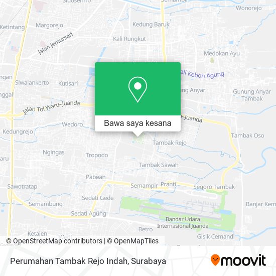 Peta Perumahan Tambak Rejo Indah