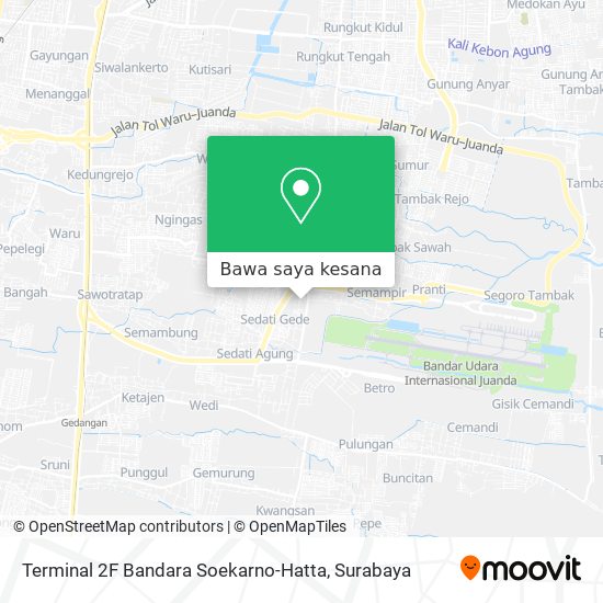 Peta Terminal 2F Bandara Soekarno-Hatta