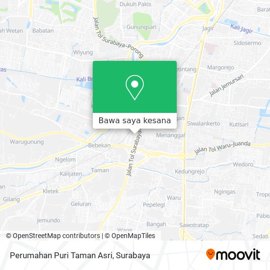 Peta Perumahan Puri Taman Asri