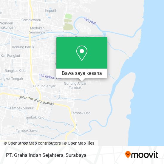 Peta PT. Graha Indah Sejahtera