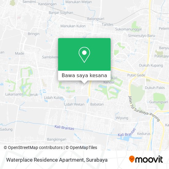 Peta Waterplace Residence Apartment