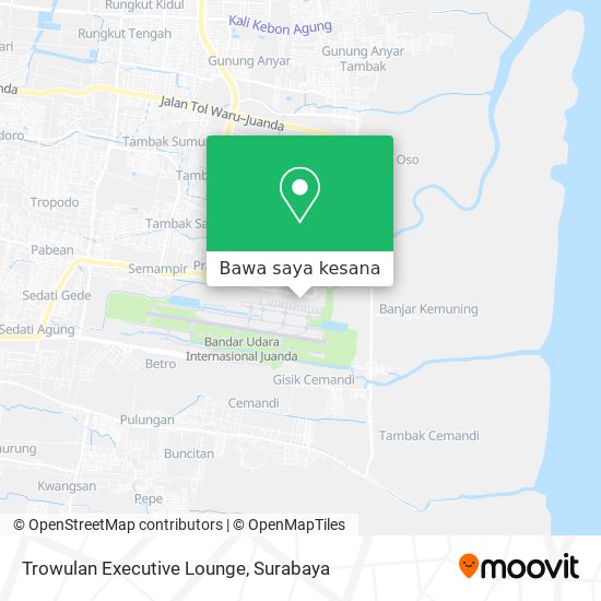 Peta Trowulan Executive Lounge