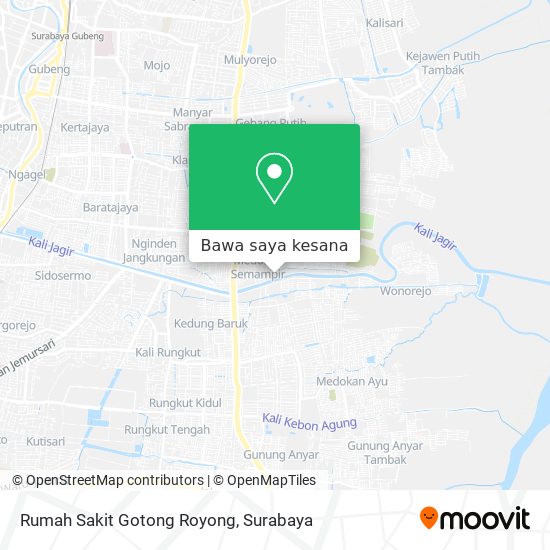Peta Rumah Sakit Gotong Royong