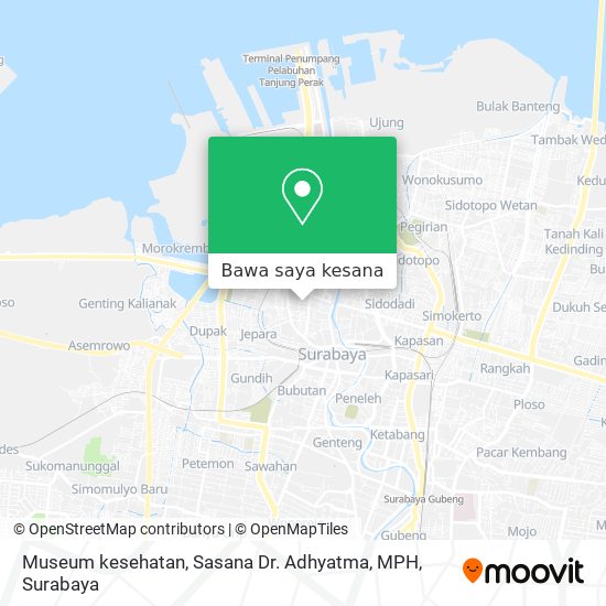 Peta Museum kesehatan, Sasana Dr. Adhyatma, MPH