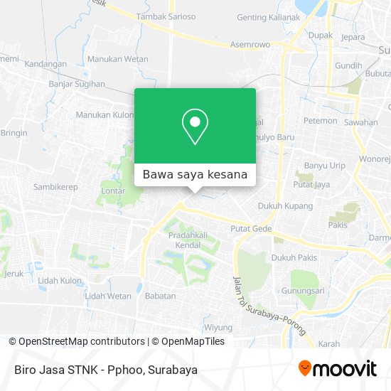 Peta Biro Jasa STNK - Pphoo