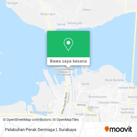 Peta Pelabuhan Perak Dermaga I