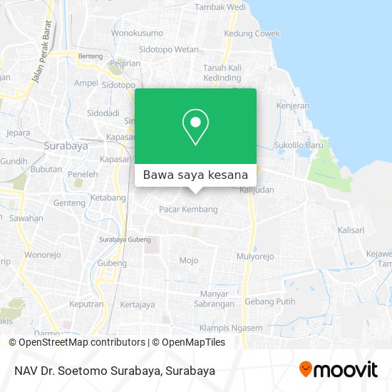 Peta NAV Dr. Soetomo Surabaya