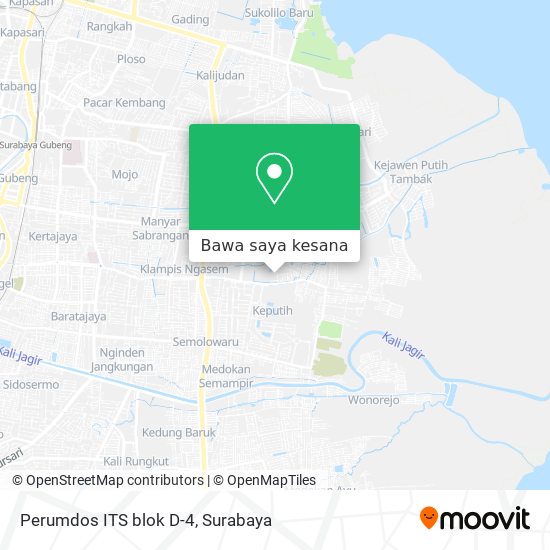 Peta Perumdos ITS blok D-4