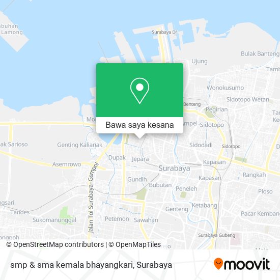 Peta smp & sma kemala bhayangkari