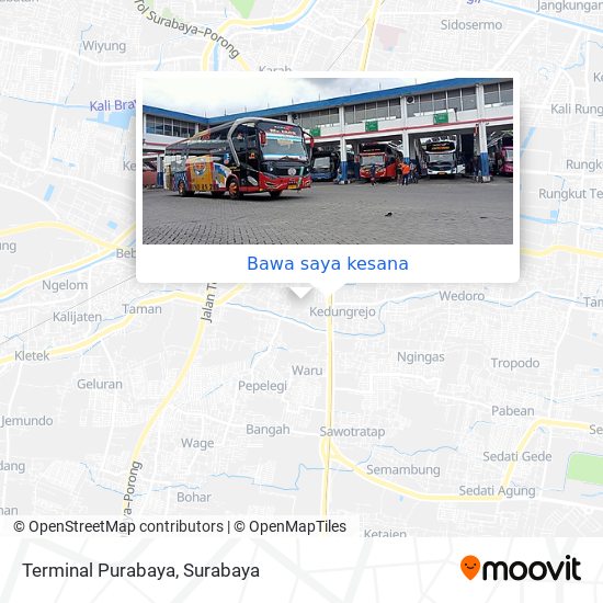 Peta Terminal Purabaya