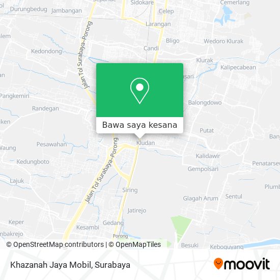 Peta Khazanah Jaya Mobil