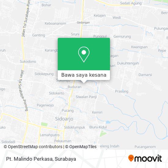 Peta Pt. Malindo Perkasa