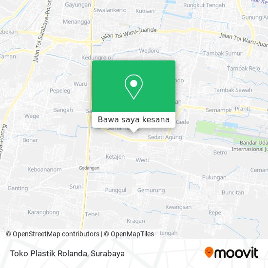 Peta Toko Plastik Rolanda