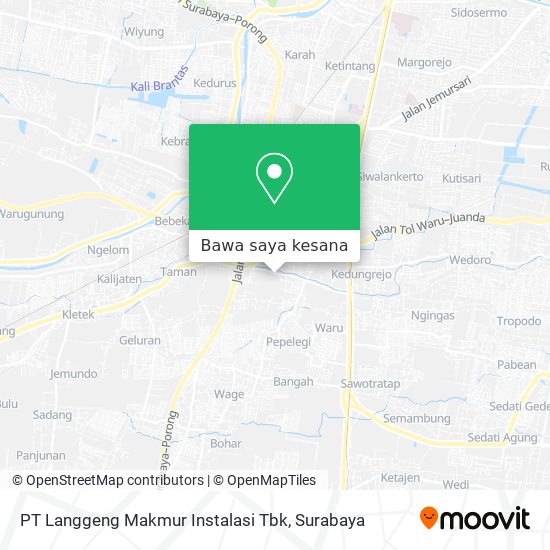 Peta PT Langgeng Makmur Instalasi Tbk