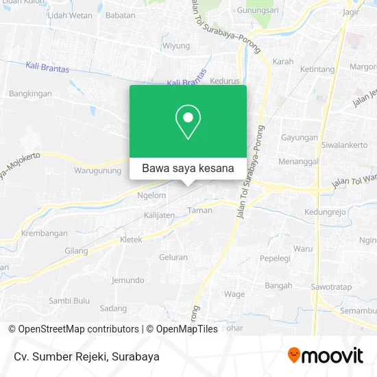 Peta Cv. Sumber Rejeki