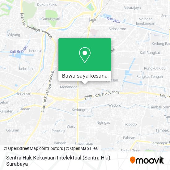 Peta Sentra Hak Kekayaan Intelektual (Sentra Hki)