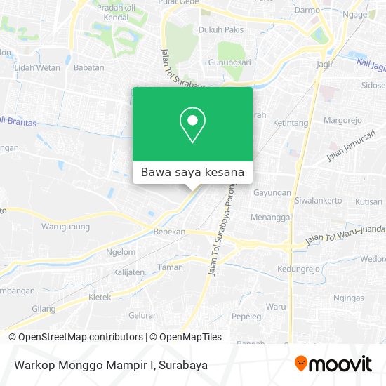 Peta Warkop Monggo Mampir I