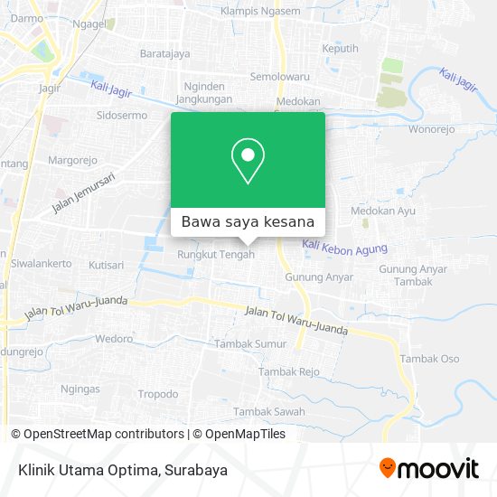 Peta Klinik Utama Optima