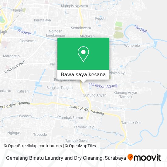 Peta Gemilang Binatu Laundry and Dry Cleaning