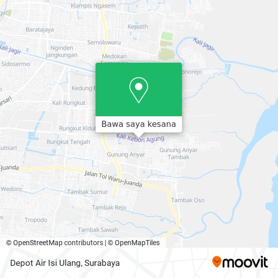 Peta Depot Air Isi Ulang