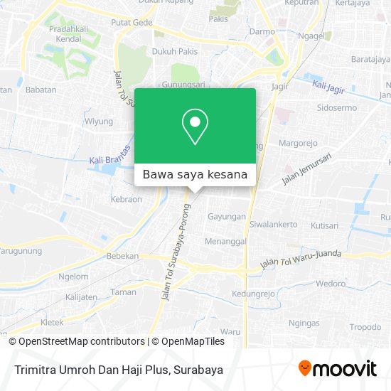 Peta Trimitra Umroh Dan Haji Plus