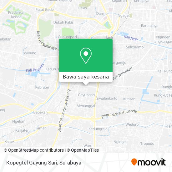 Peta Kopegtel Gayung Sari