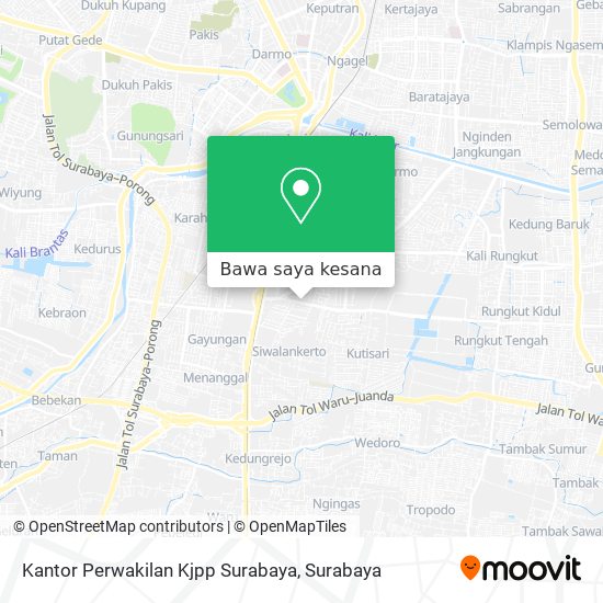 Peta Kantor Perwakilan Kjpp Surabaya