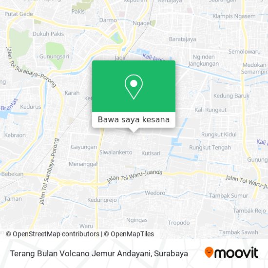 Peta Terang Bulan Volcano Jemur Andayani