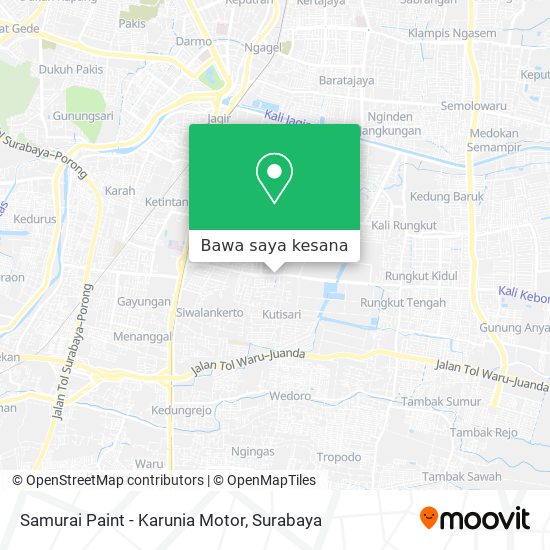 Peta Samurai Paint - Karunia Motor
