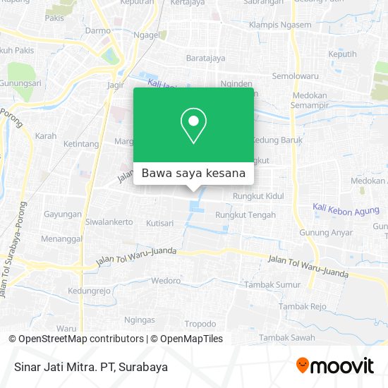 Peta Sinar Jati Mitra. PT