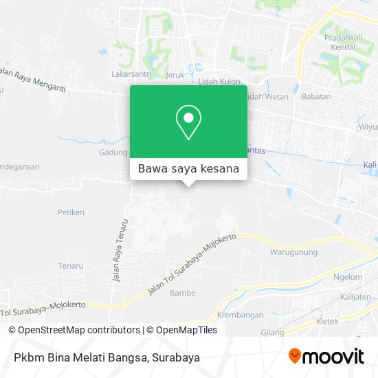Peta Pkbm Bina Melati Bangsa
