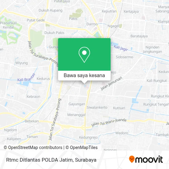 Peta Rtmc Ditlantas POLDA Jatim