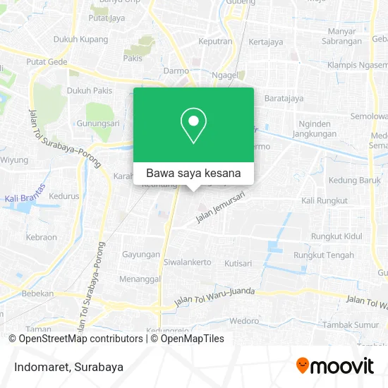 Peta Indomaret