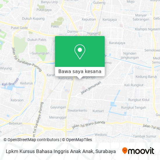Peta Lpkm Kursus Bahasa Inggris Anak Anak