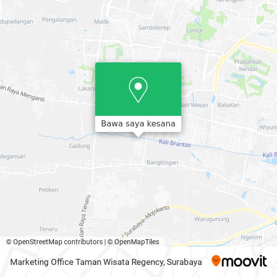 Peta Marketing Office Taman Wisata Regency