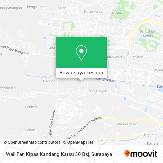 Peta Wall Fan Kipas Kandang Katsu 30 Bsj