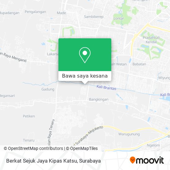 Peta Berkat Sejuk Jaya Kipas Katsu