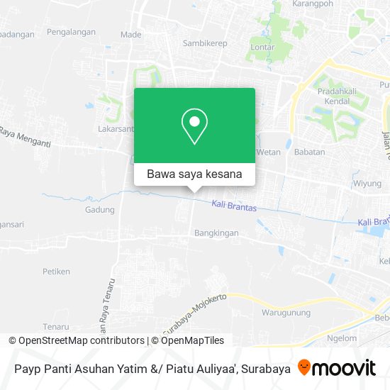 Peta Payp Panti Asuhan Yatim &/ Piatu Auliyaa'