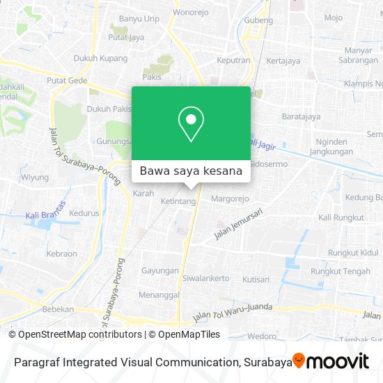 Peta Paragraf Integrated Visual Communication