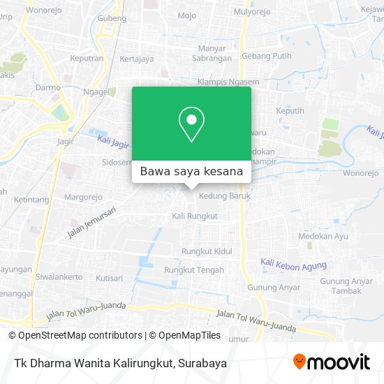 Peta Tk Dharma Wanita Kalirungkut
