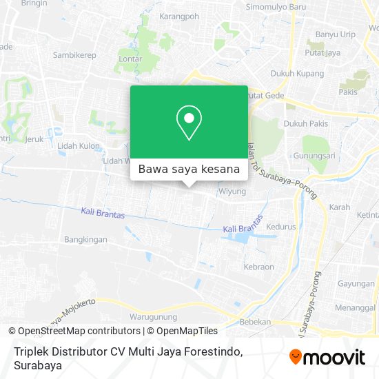 Peta Triplek Distributor CV Multi Jaya Forestindo