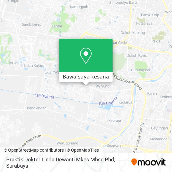 Peta Praktik Dokter Linda Dewanti Mkes Mhsc Phd