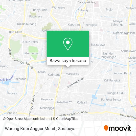 Peta Warung Kopi Anggur Merah