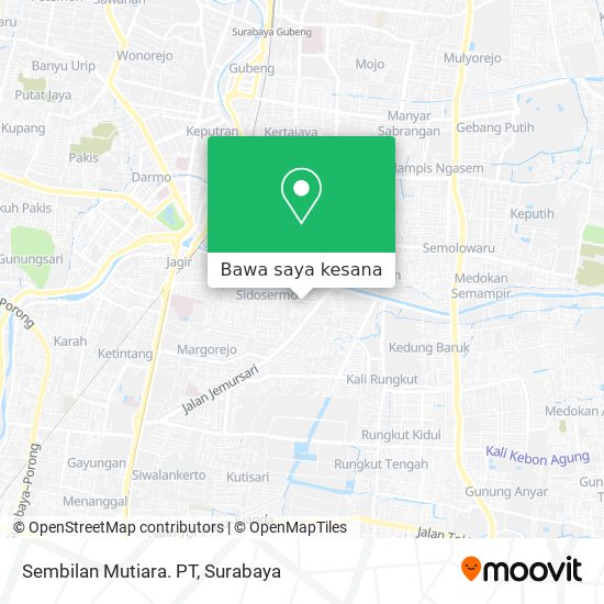 Peta Sembilan Mutiara. PT