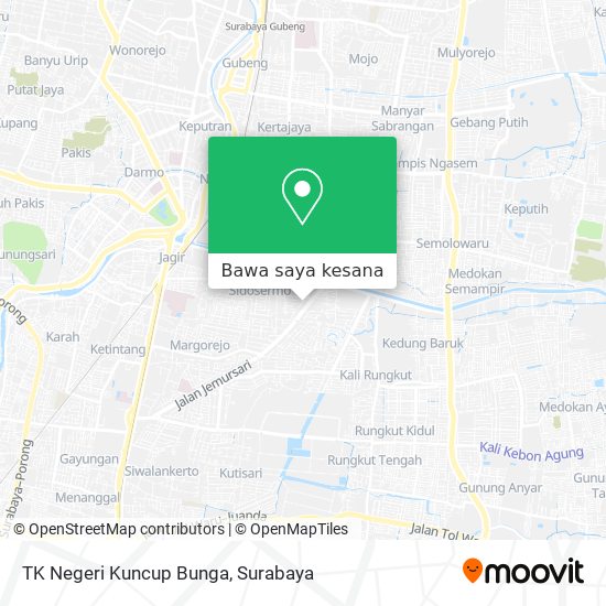 Peta TK Negeri Kuncup Bunga