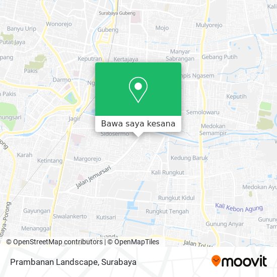Peta Prambanan Landscape