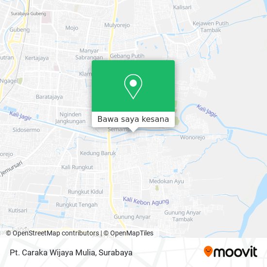Peta Pt. Caraka Wijaya Mulia