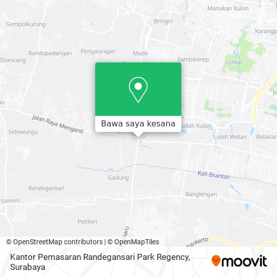 Peta Kantor Pemasaran Randegansari Park Regency